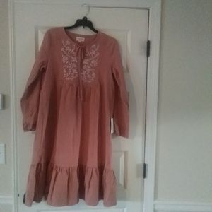 Orange Creek Pink Dress size S New